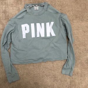 PINK crewneck sweater